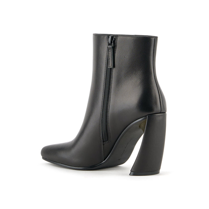 zuma bootie hi black gold 4 angle in view