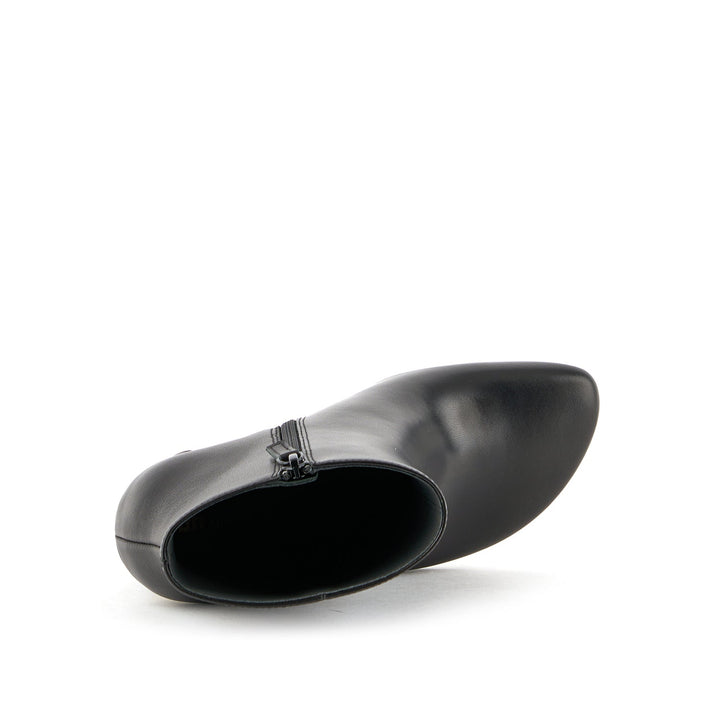 zuma bootie hi black gold 5 top view