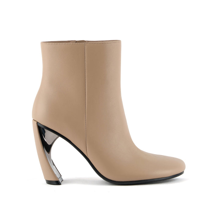 zuma bootie hi timeless taupe 1 outside view