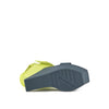 delta wedge sandal cyber lime bottom view