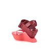 delta wedge sandal radiant angle in view