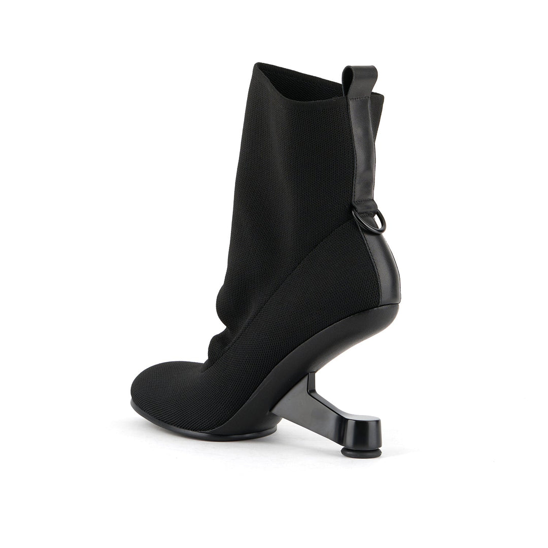 eamz fab bootie black 4 angle in view