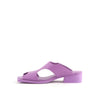 fin sandal purple inside view