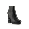 glam bootie black angle out view