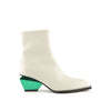 jacky bootie white green 1 outside jorge ayala view aw23