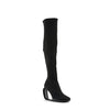 mobius long boot hi black angle out view