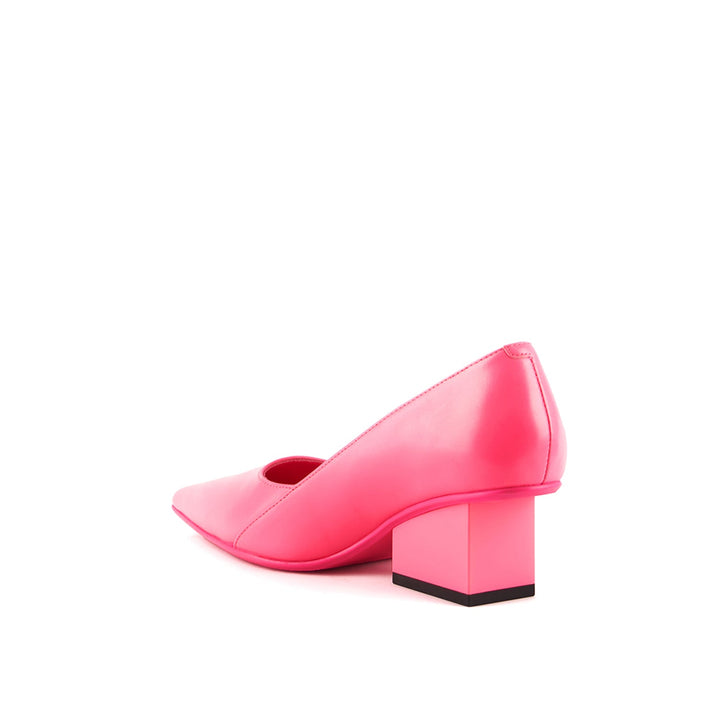 raila pump neon pink 4 angle in view aw23