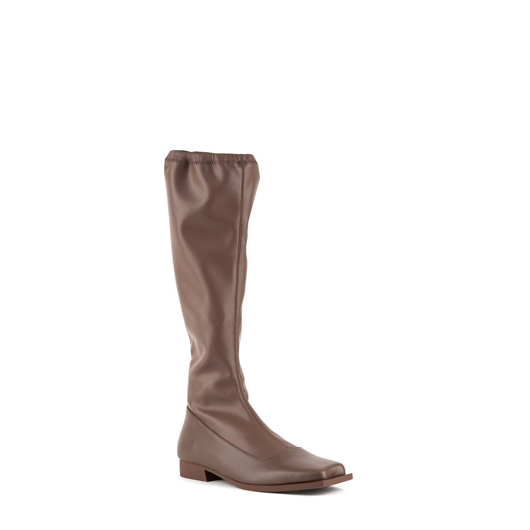 stem long boot brown angle out view