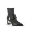 zink run bootie mid black angle out view