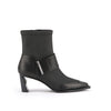 zink run bootie mid black outside view